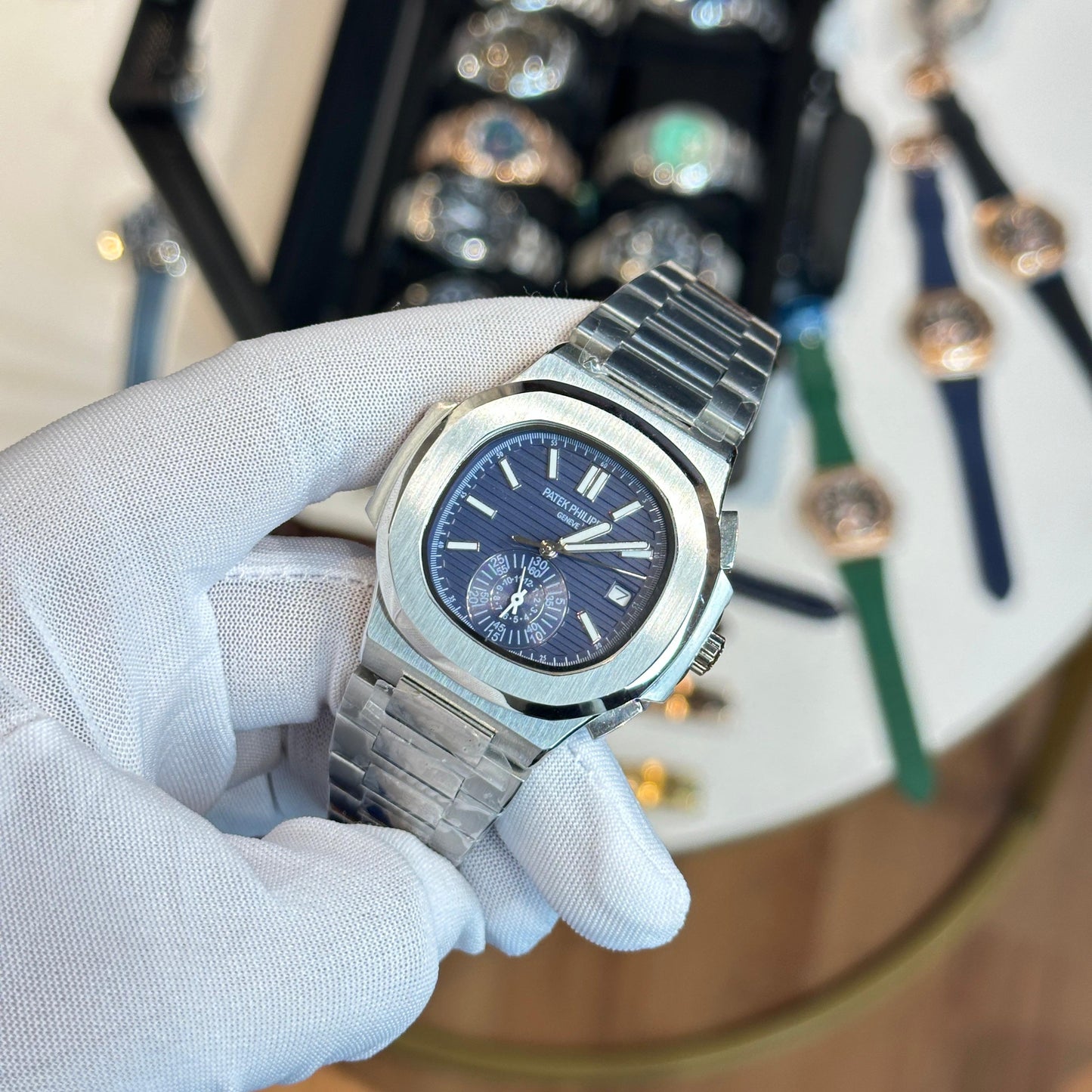 Patek Philippe Nautilus Automatic – Men's Luxury Watch | Premium First Copy Edition
