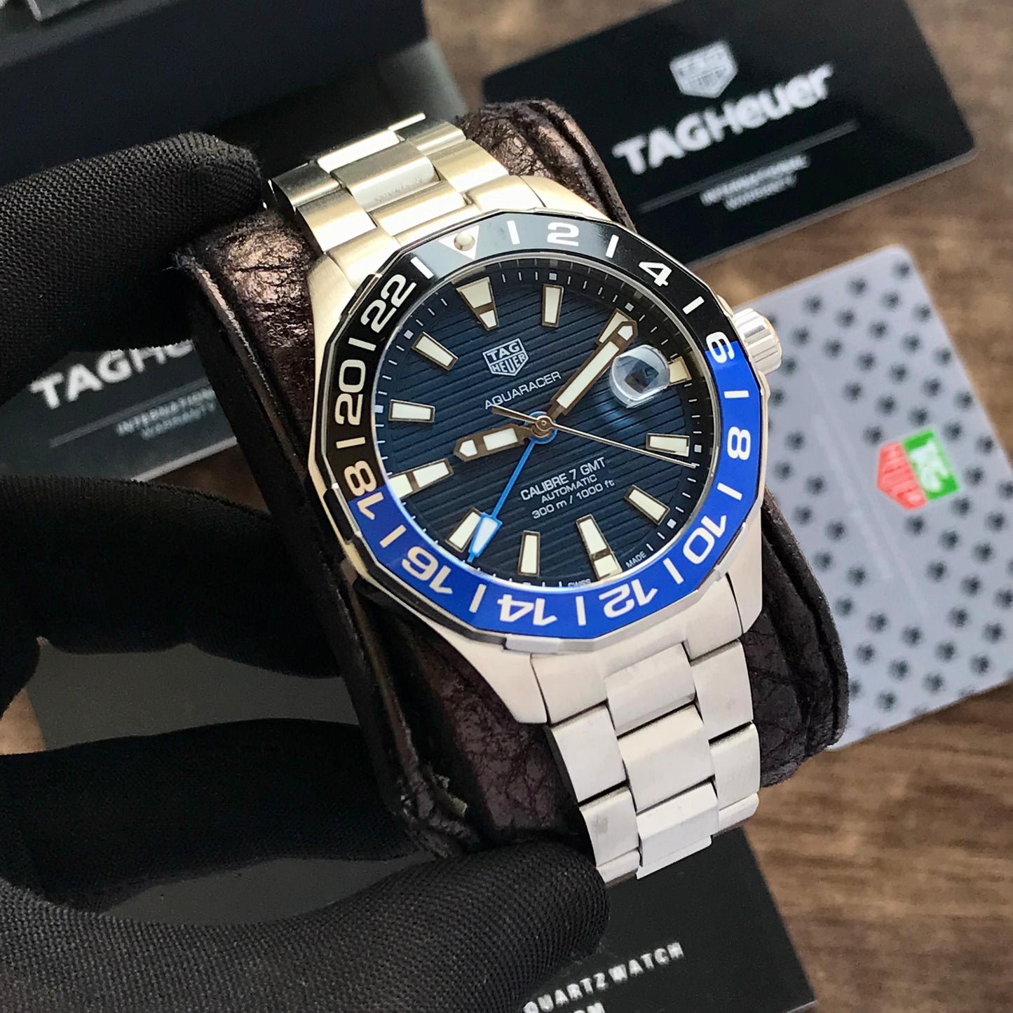 Tag Heuer Aquaracer GMT Calibre 7 Automatic Mens Watch