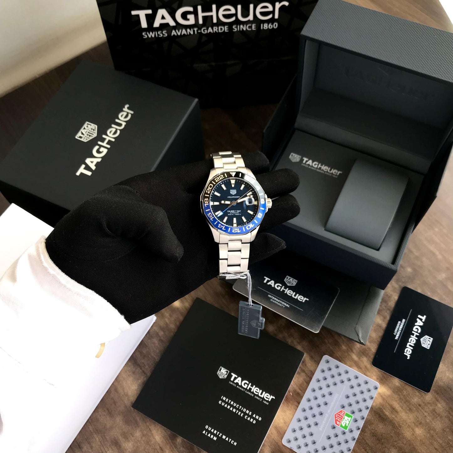 Tag Heuer Aquaracer GMT Calibre 7 Automatic Mens Watch