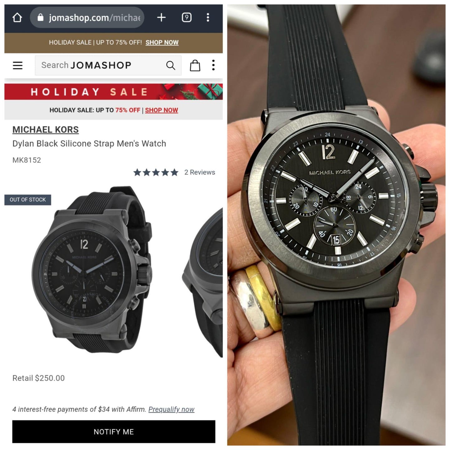 Michael Kors MK8216