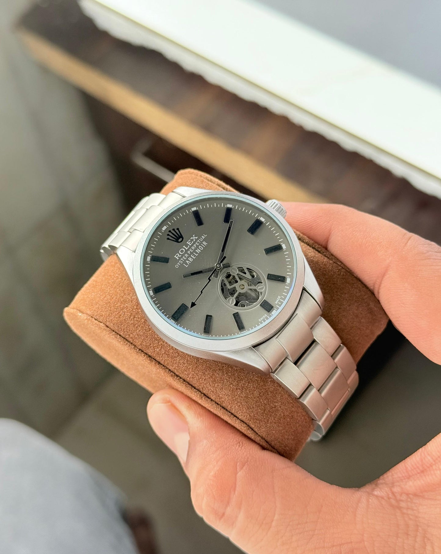Rolex Milgauss Label Nior Tourbillon Back Open Automatic Machinery🤩