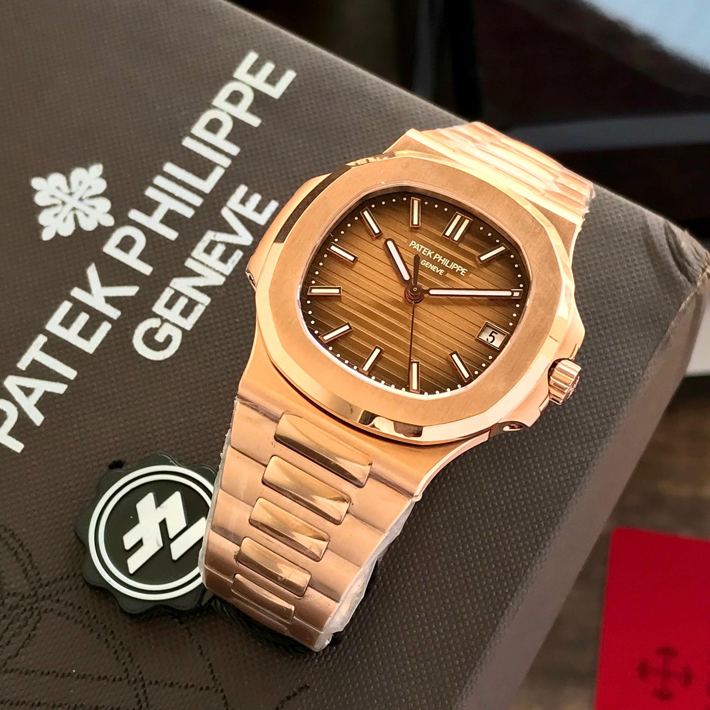 Patek Philippe Nautilus 5711/1R Rosegold Swiss ETA Movement 🤩