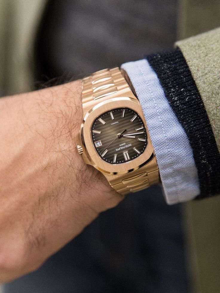 Patek Philippe Nautilus 5711/1R Rosegold Swiss ETA Movement 🤩