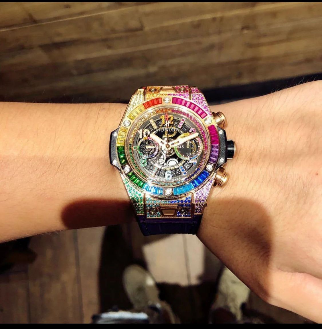 HUBLOT For Men Big Bang UNICO KING Rainbow 🌈