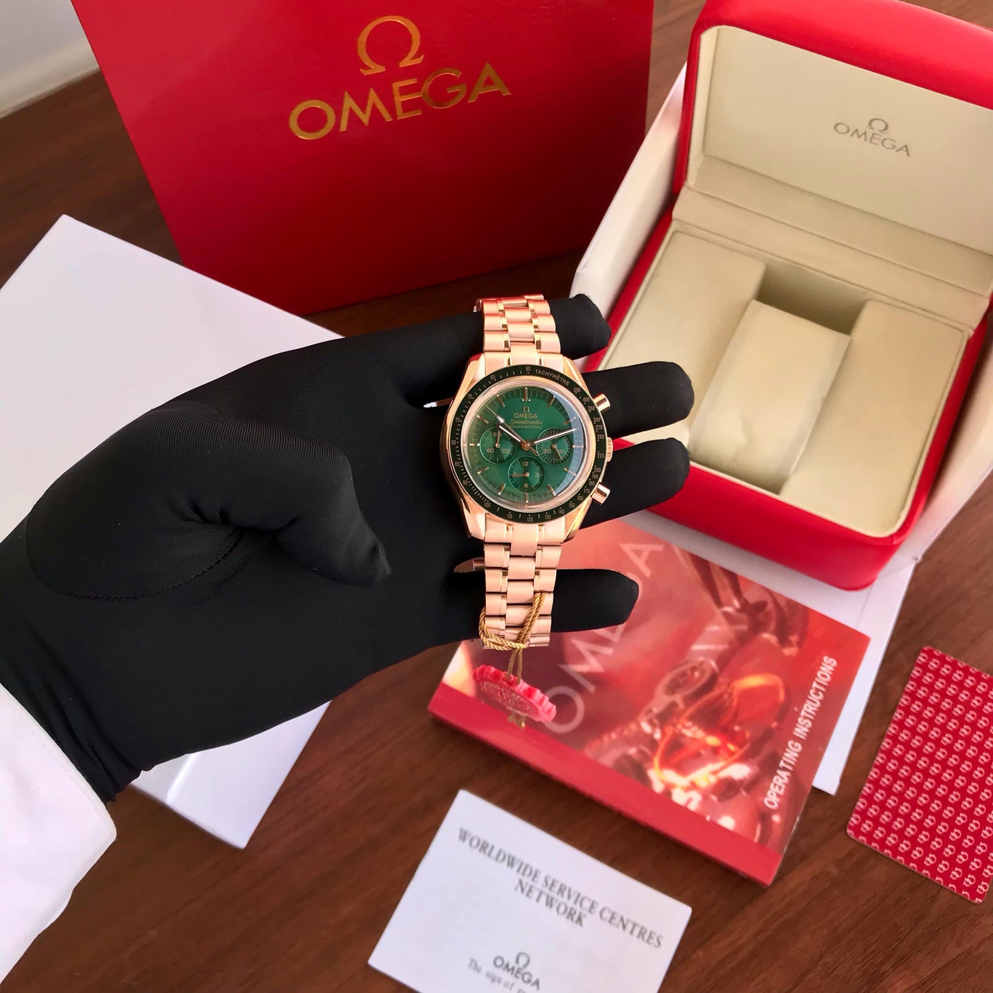 Omega Speedmaster Moonwatch Japanese Quartz Machinery Mens Watch 🤩