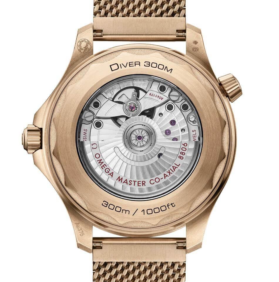 Omega Seamaster Diver 300M Bronze Gold Automatic Mens Watch  🤩