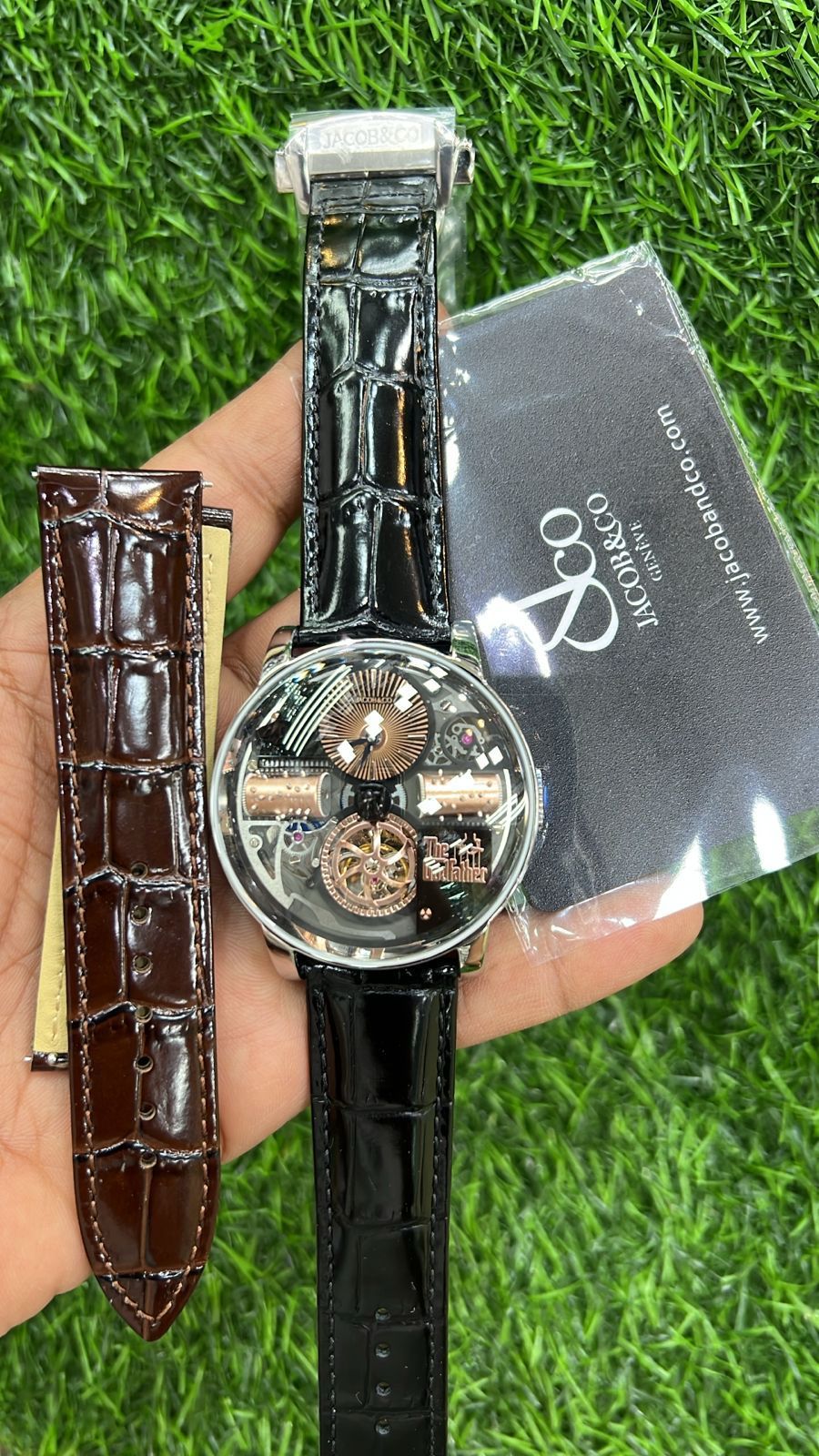 🕴️ Jacob & Co. Godfather Watch | Musical Automatic Masterpiece ⌚🎶
