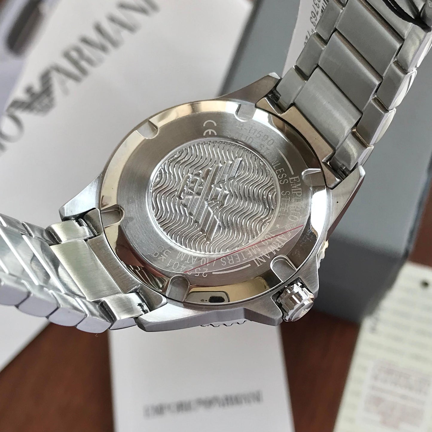 Emporio Armani AR11589 GMT Men's Authentic Quality Watch 🤩