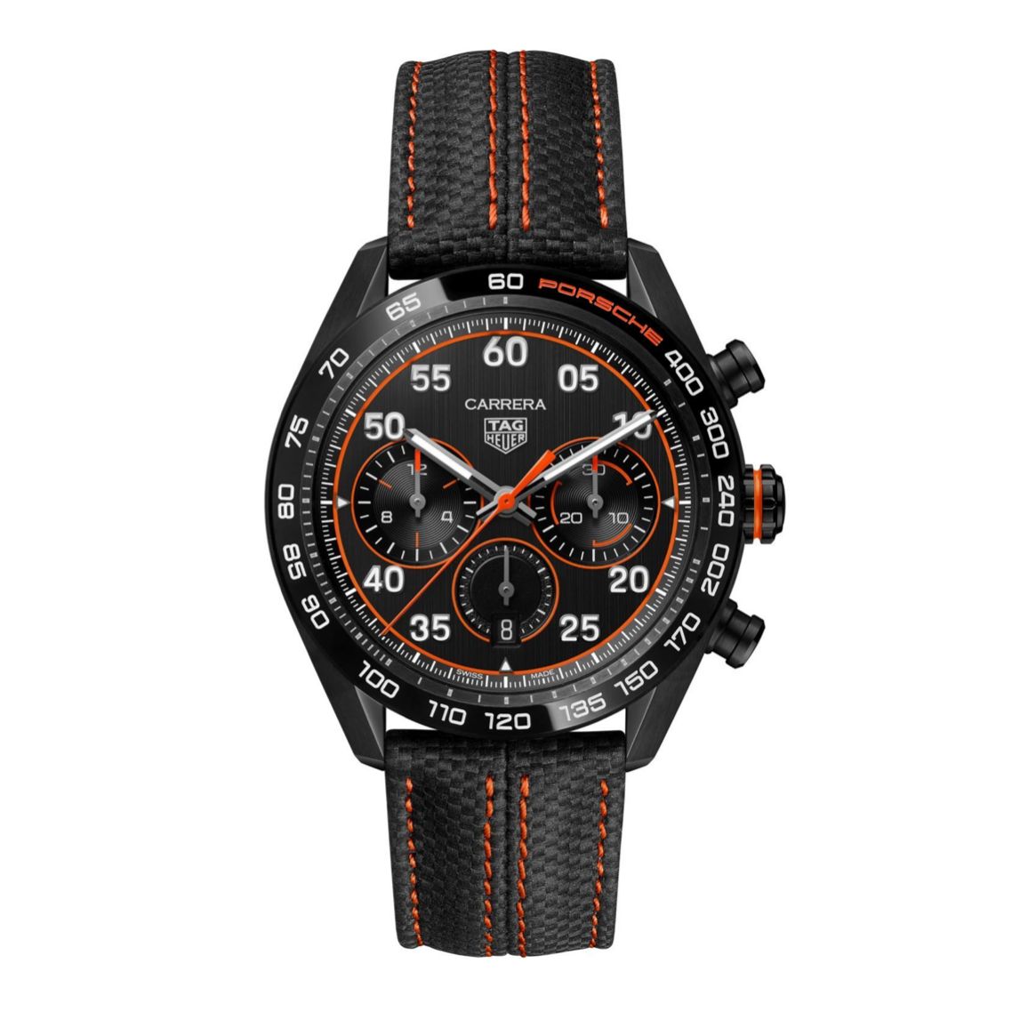 TAG Heuer Carrera X Porsche Orange Racing Premium Men’s Watch 🤩