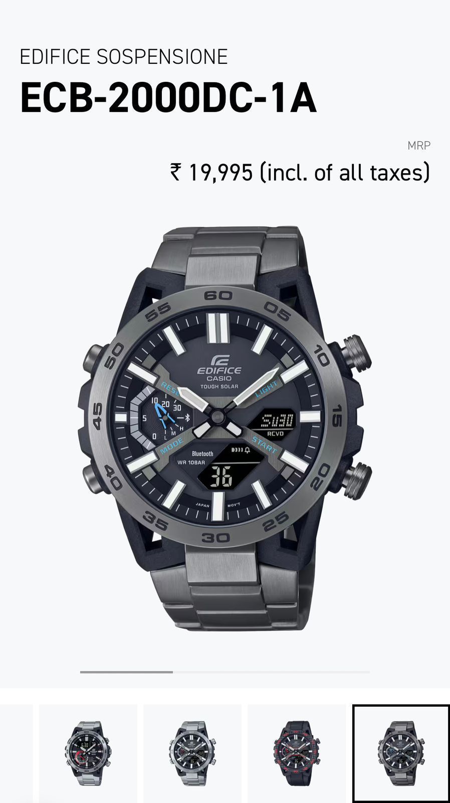 Casio Edifice ECB-2200CB-2A