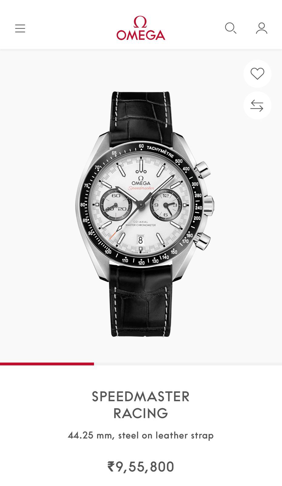 Omega Moon watch professional co-axial master