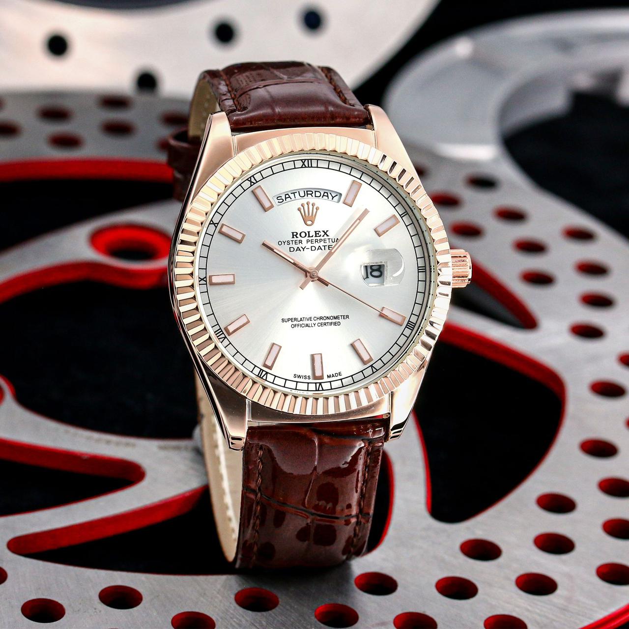 Rolex leather belt men’s