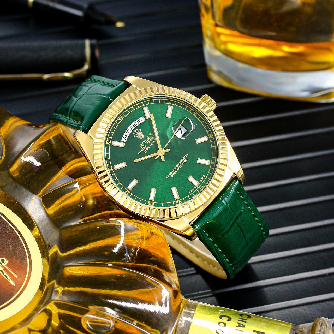 Rolex leather belt men’s