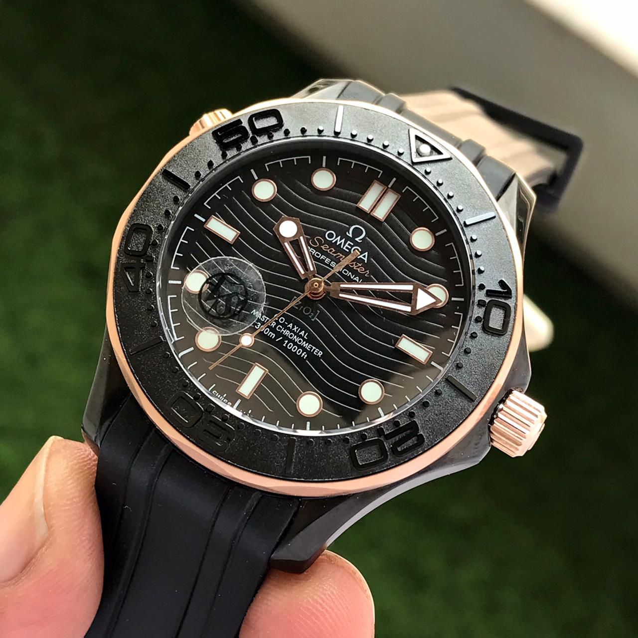 Omega Seamster Co-Axial Swiss ETA Machinery Men's Collection 🤩