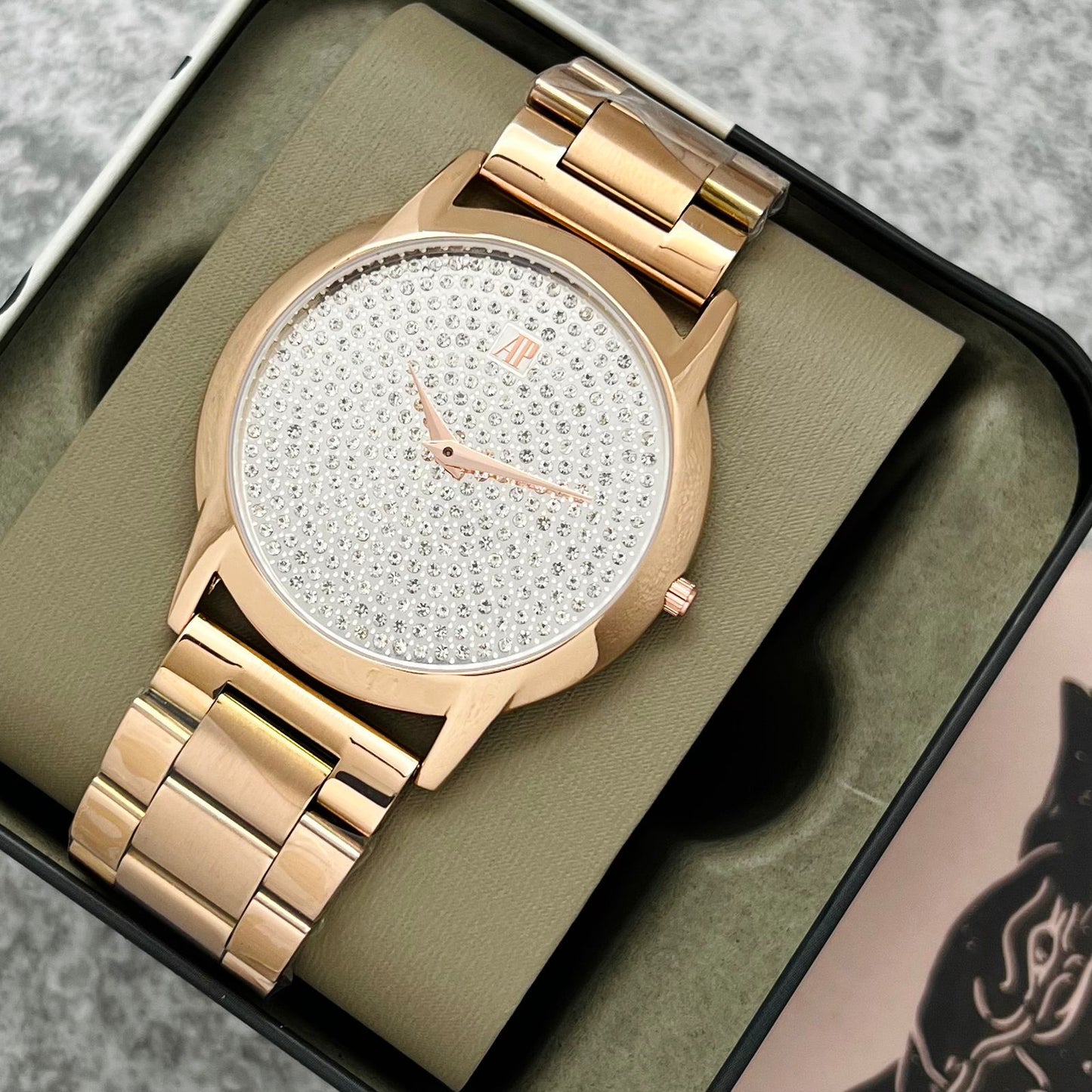 ✅ The Audemars Piguet slim Men's Diamond 💎