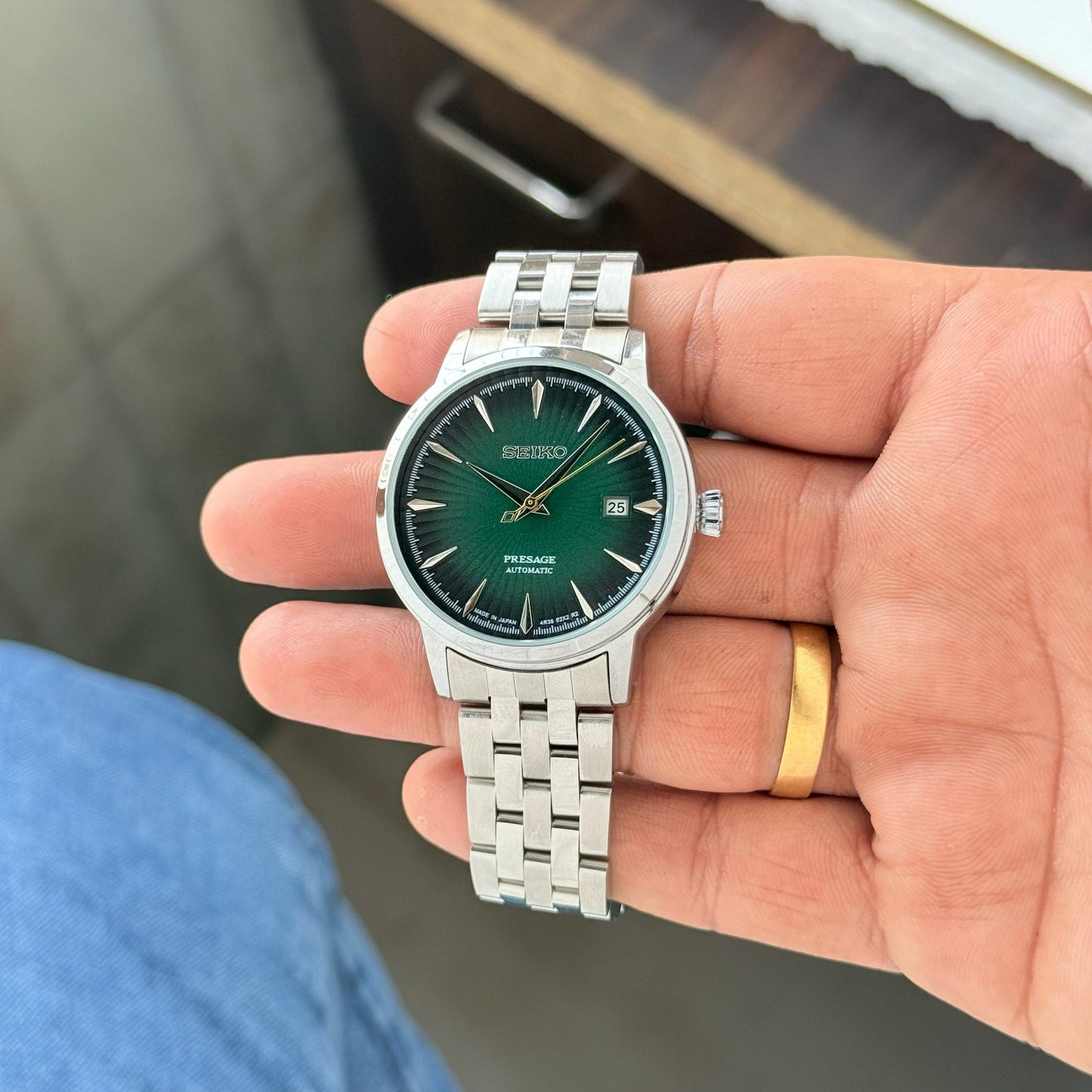 Seiko Presage Premium Back Open Automatic Machinery🤩