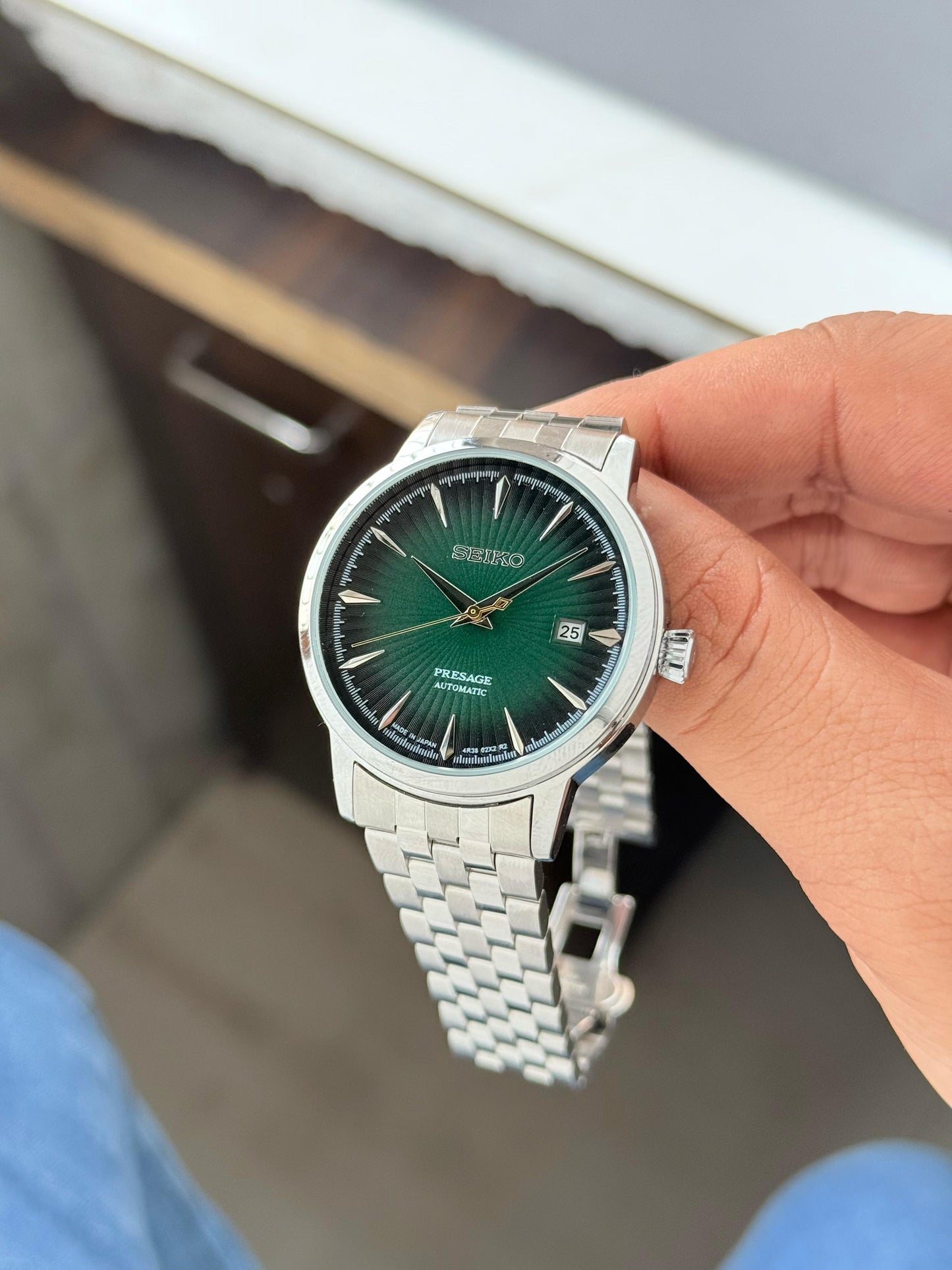 Seiko Presage Premium Back Open Automatic Machinery🤩
