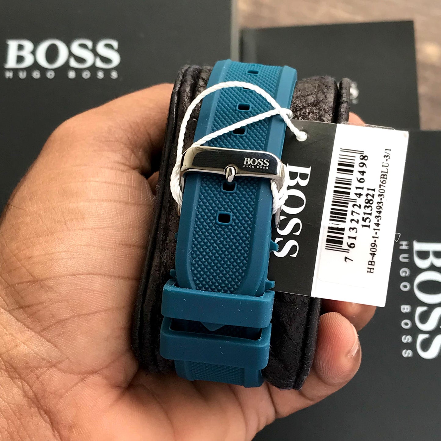 Hugo Boss Globetrotter 1513821 Chronograph’s Authentic Men Watch 🤩