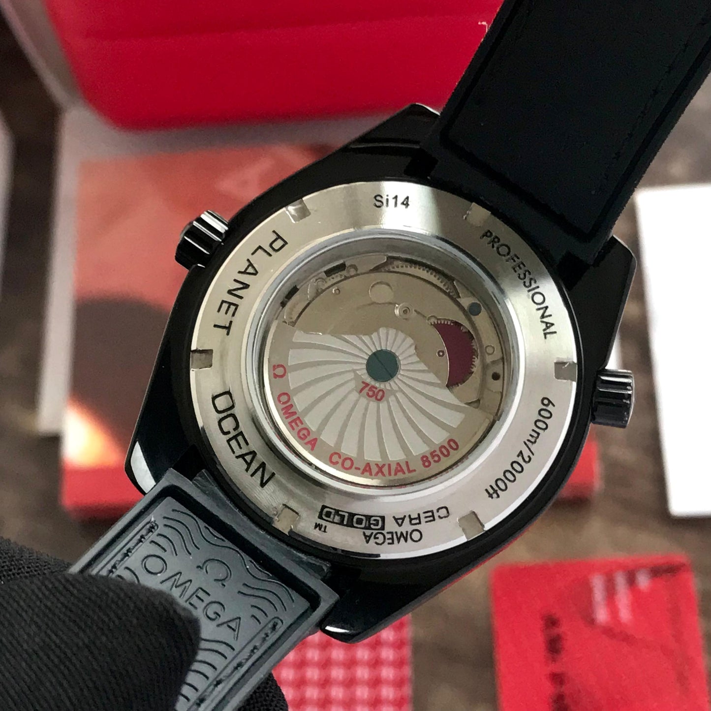 Omega Seamster Superocean Deep Black Limited Edition Mens Watch 🤩