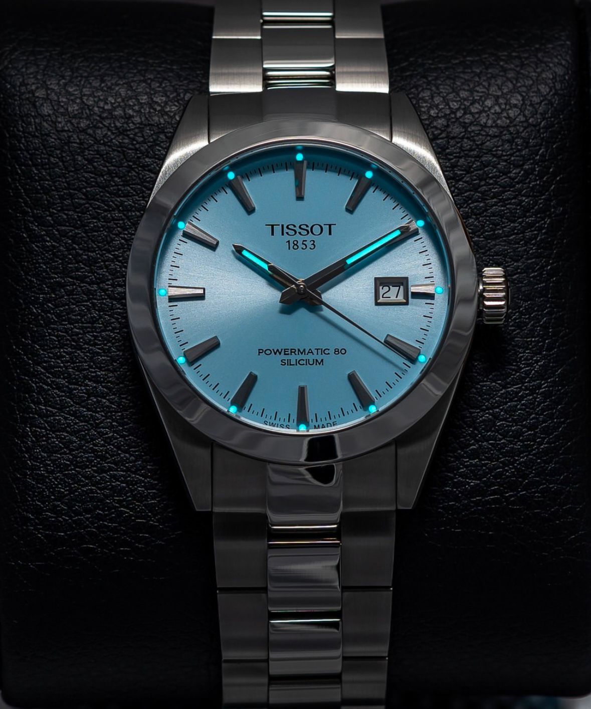 TISSOT T-CLASSIC ICE BLUE DIAL