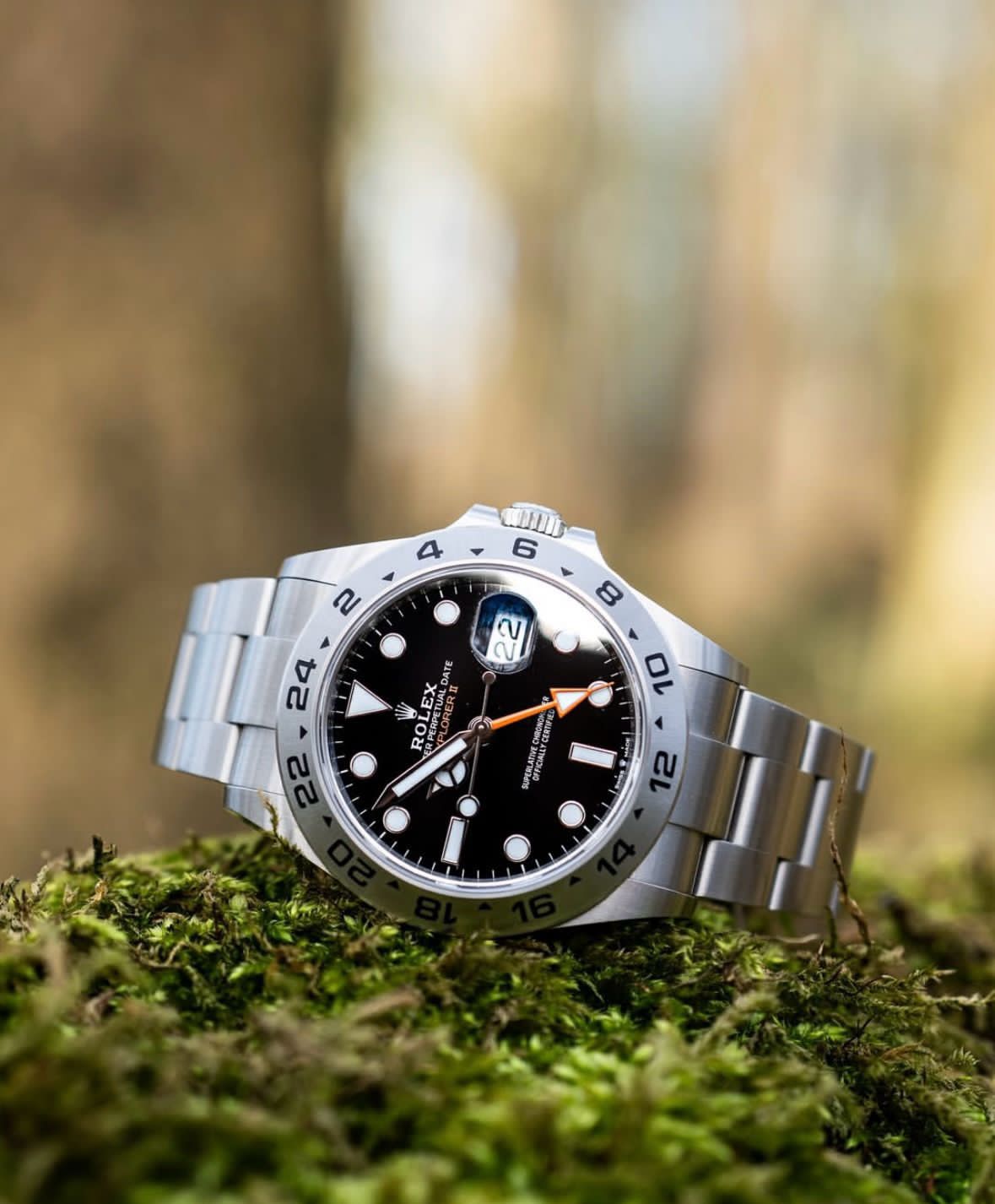 Rolex Oystersteel Stainless Steel Smooth Bezel