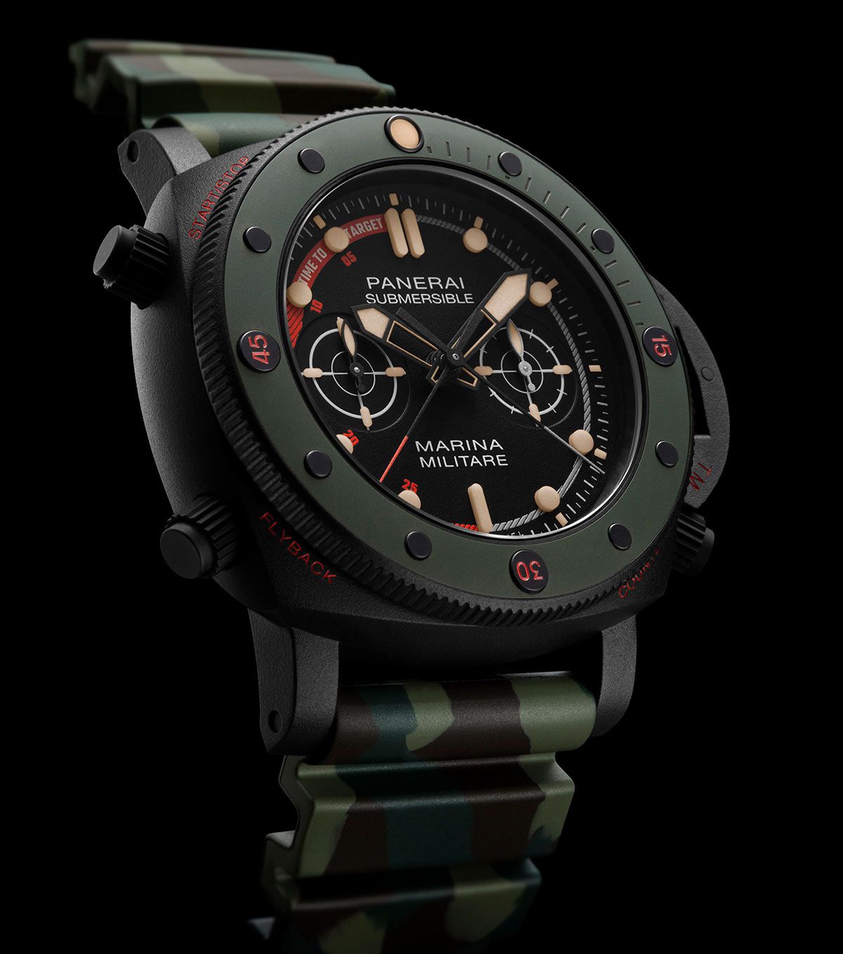 Buy Luminor Panerai Submersible Forze Speciali Experience PAM1238 | Rubber Strap Premium Automatic Pure First Copy – Maurya Watch India
