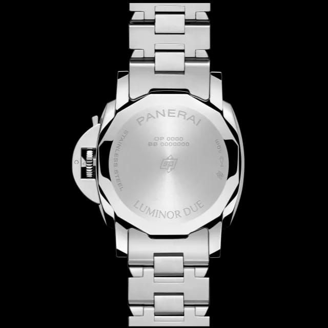 Buy Luminor Panerai Due Pastello PAM01309 | Metal Strap Premium Automatic Pure First Copy Watch – Maurya Watch India