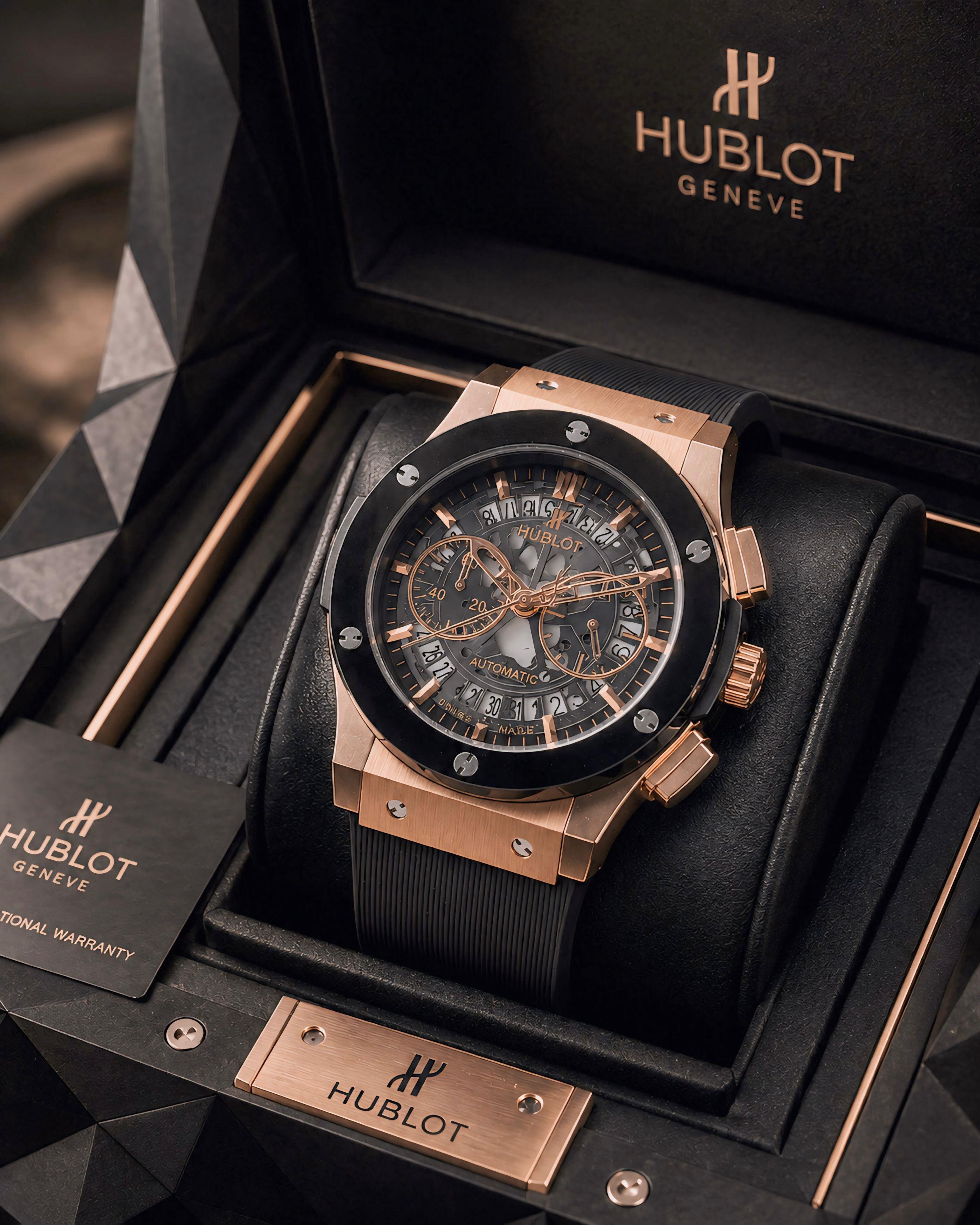 H_ublot Big-Bang Chronograph premium watch for men