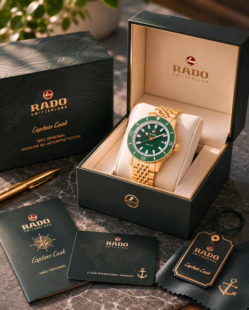 R_ado Captain Cook Premium Automatic
