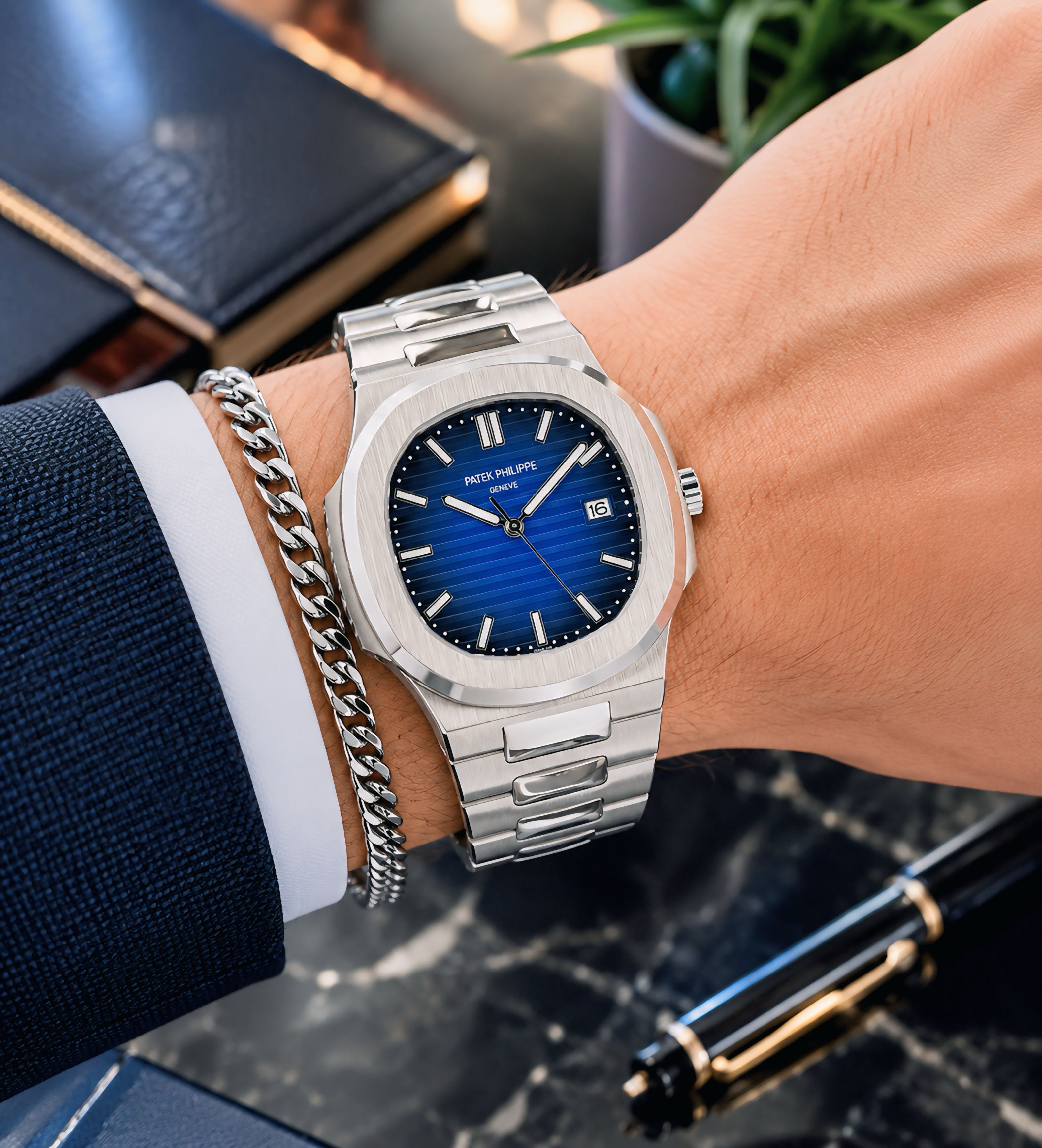 P_atek Philippe Nautilus Premium watch for men