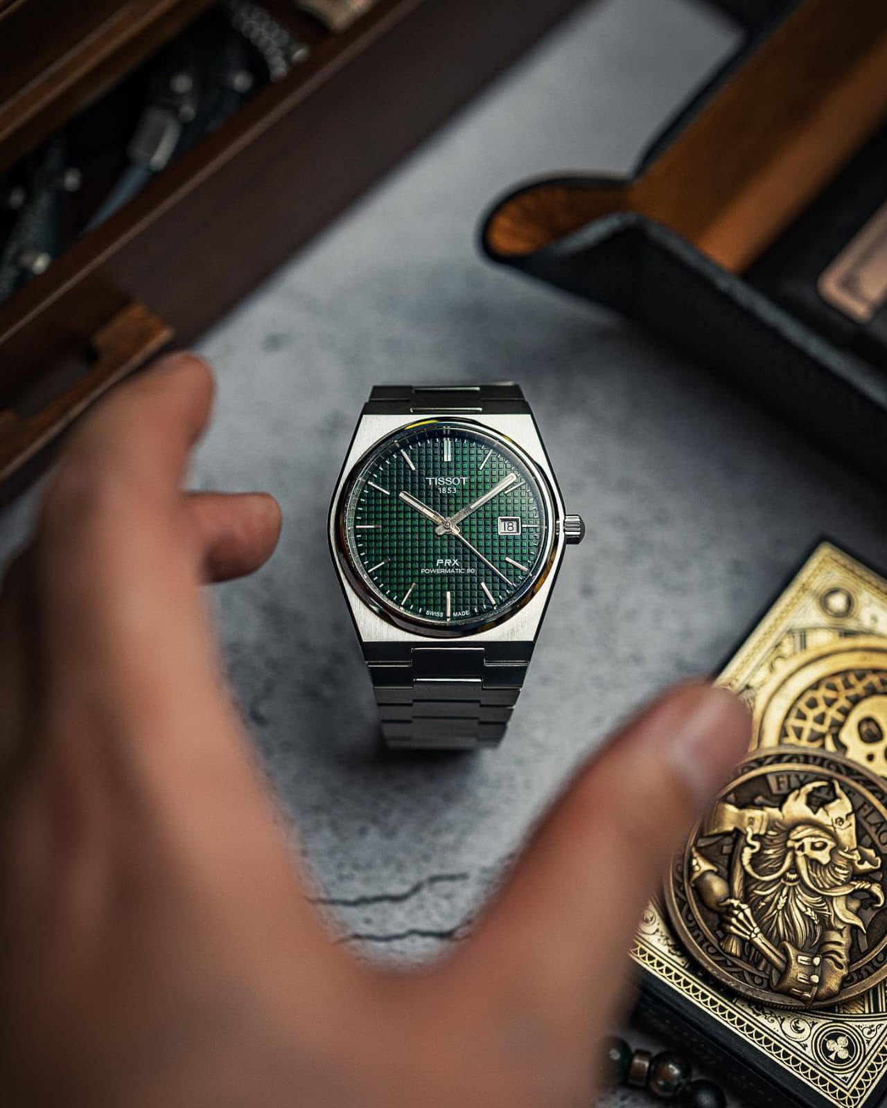 T_issot PRX Powermatic 80 Premium Japanese Automatic watch for men