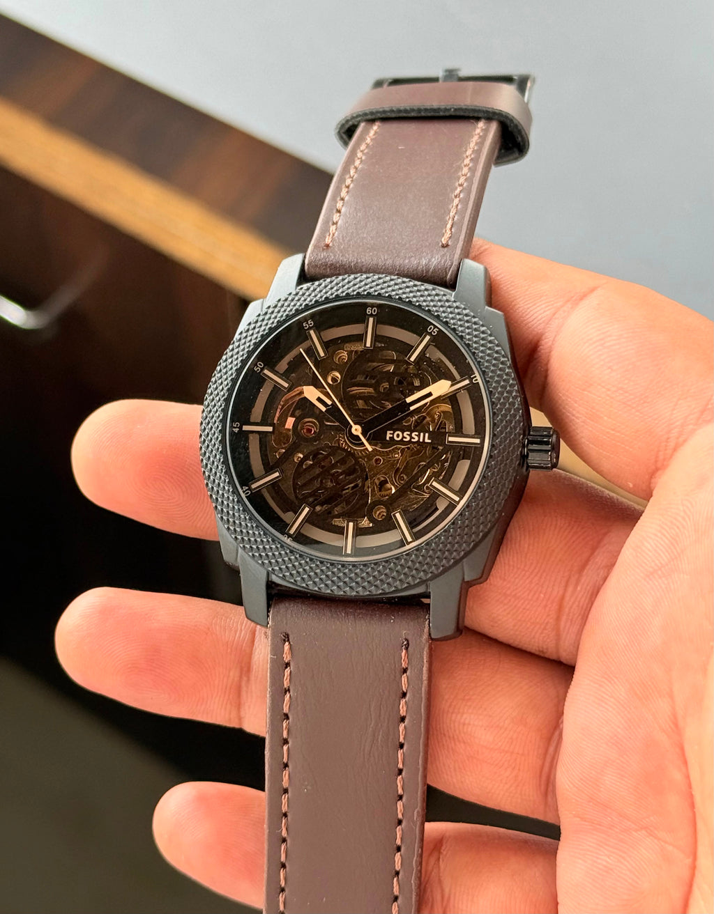 F_ossil Skeleton Modern Machine Automatic for men