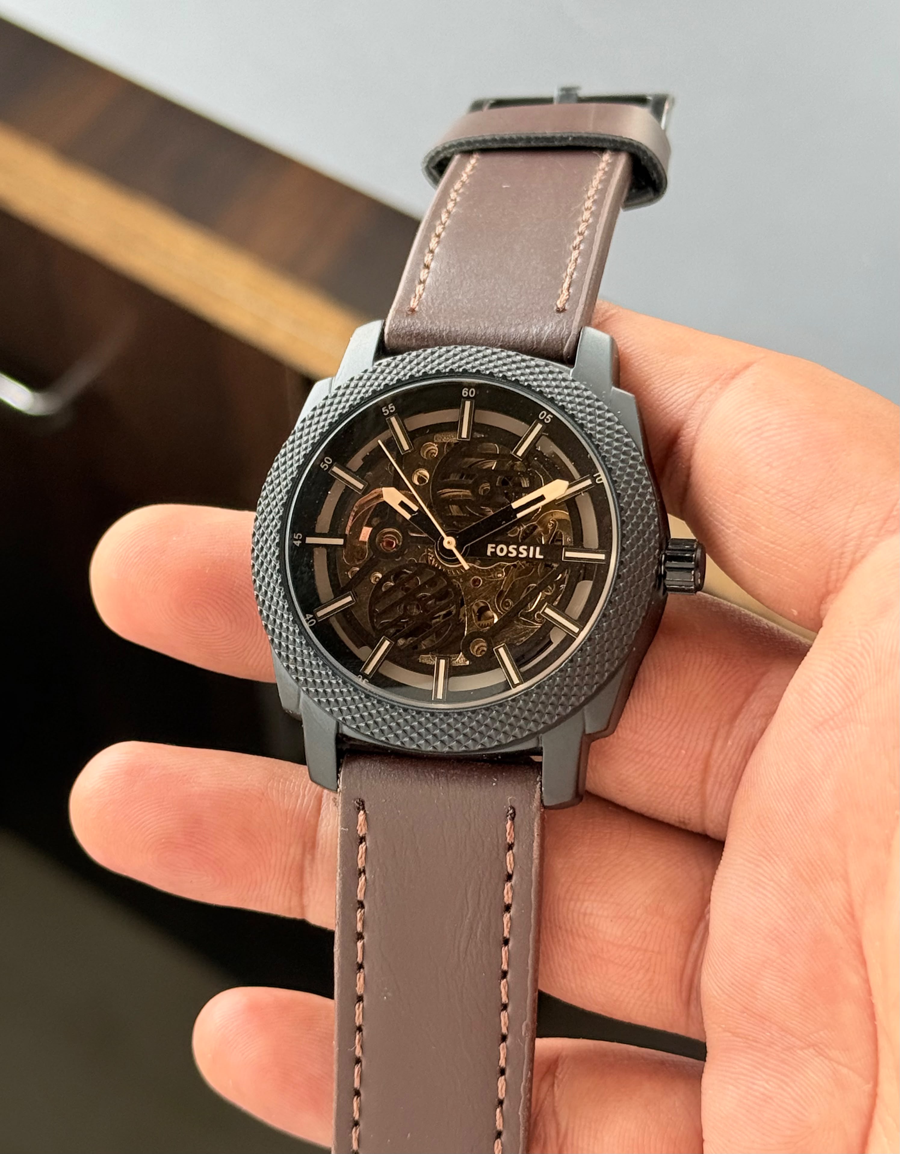 F_ossil Skeleton Modern Machine Automatic for men