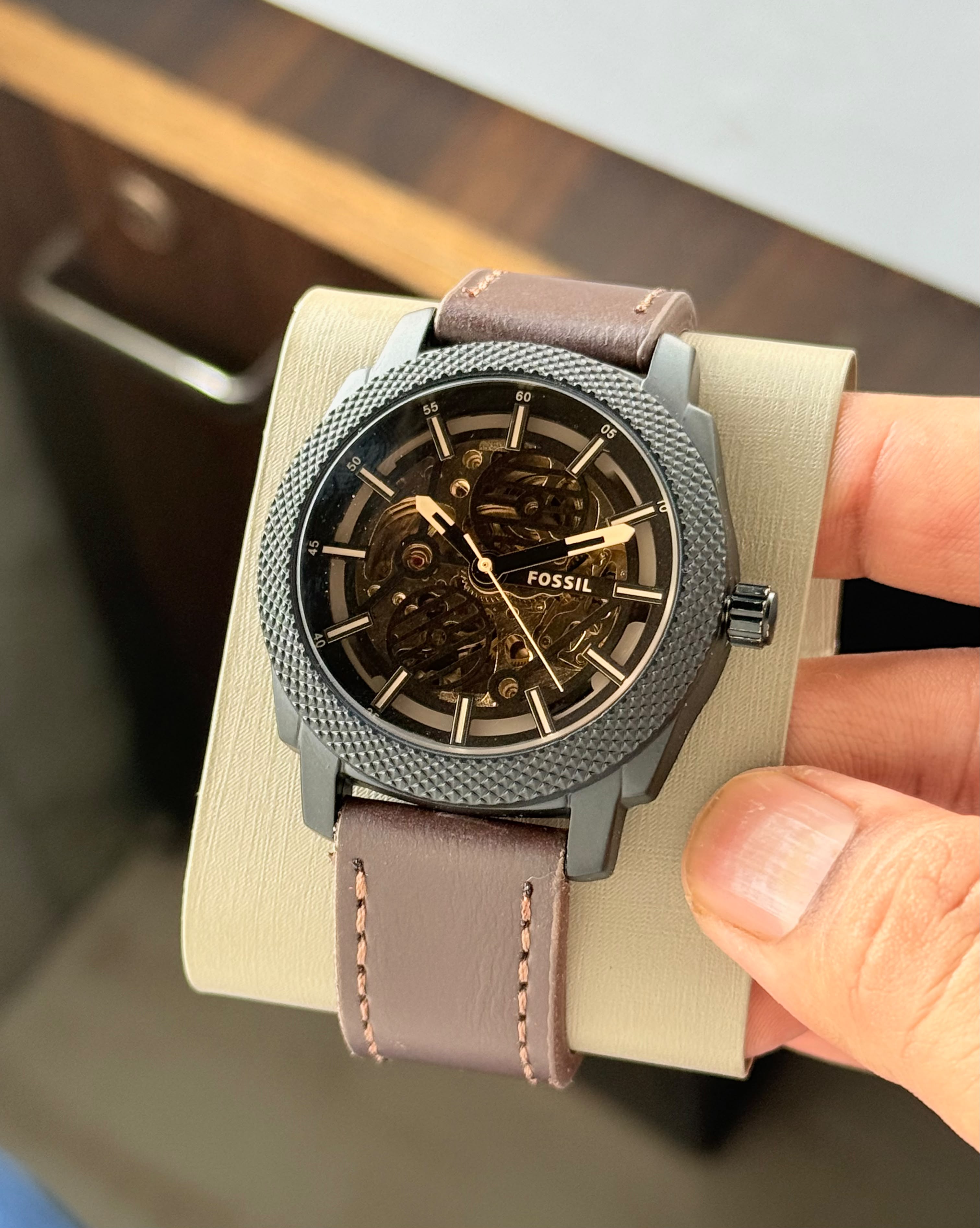 F_ossil Skeleton Modern Machine Automatic for men