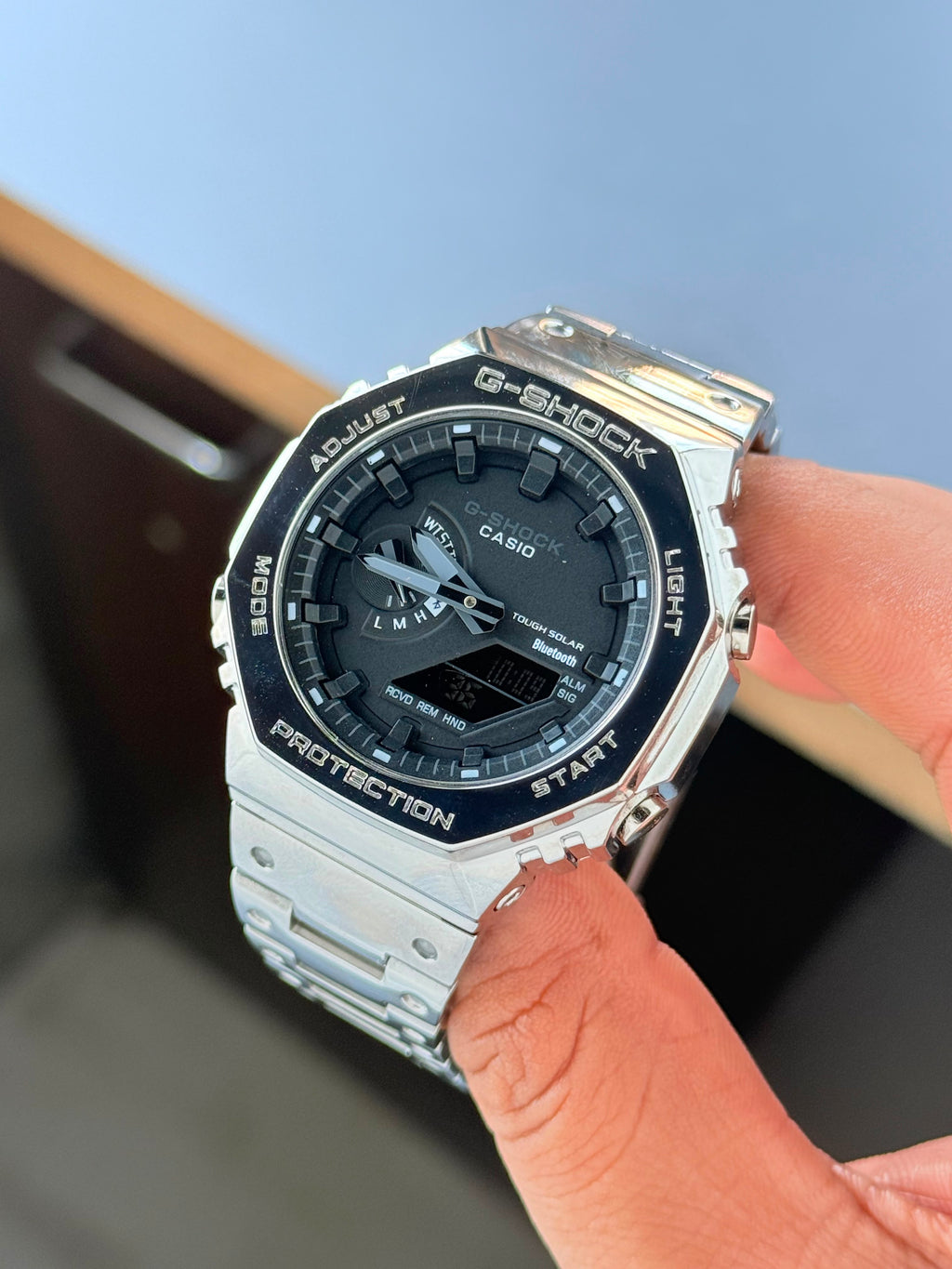 G'-SHOCK GM-B2100D-ALL WORKING WITH AUTO-LIGHT