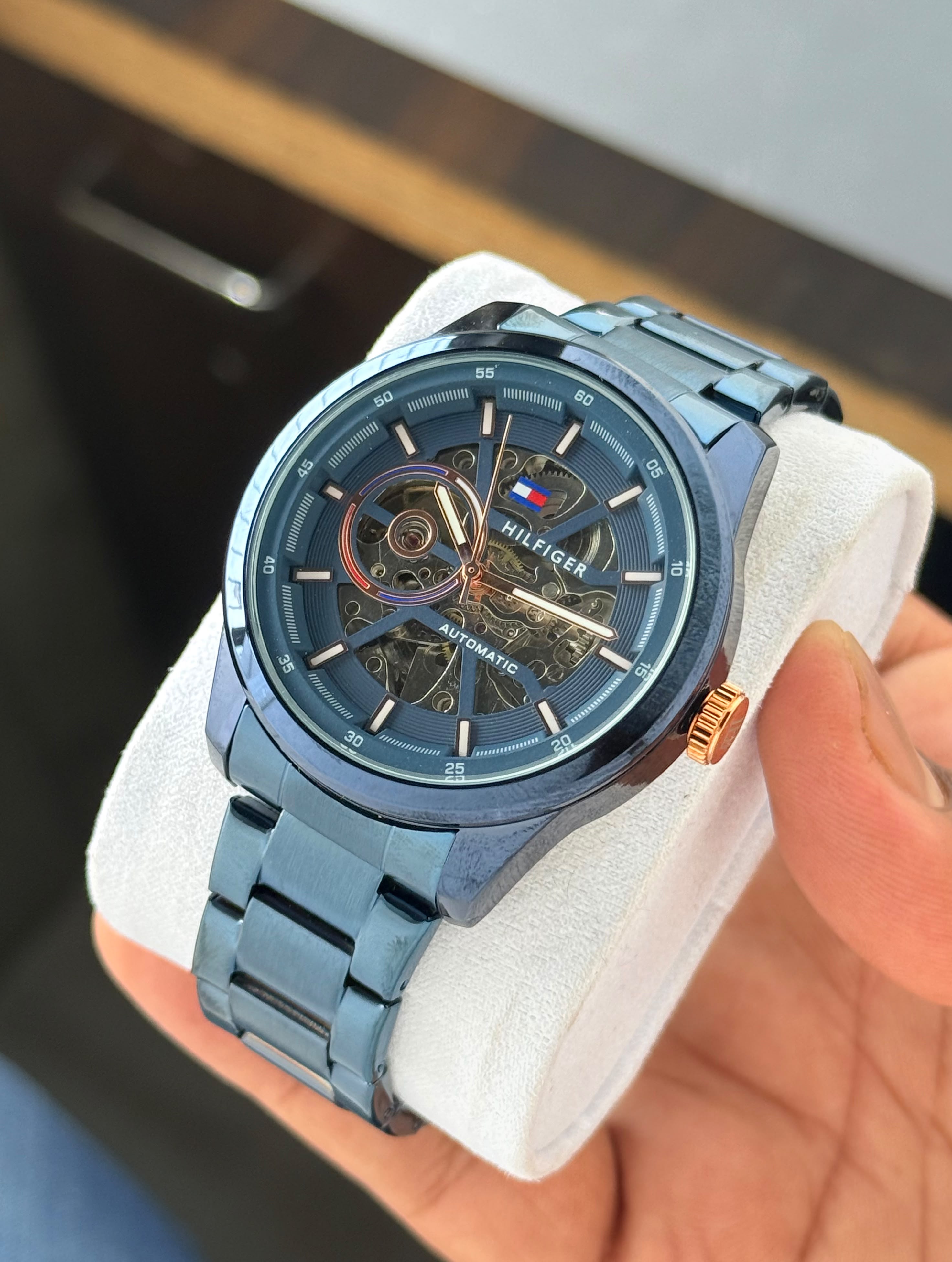 Tommy Hilfiger Skeleton Modern Auatomatic for men