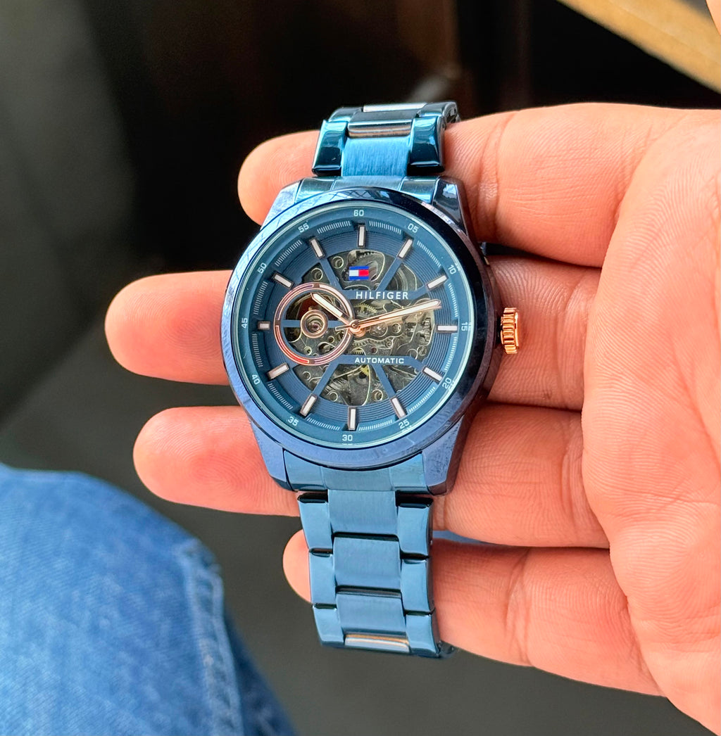 Tommy Hilfiger Skeleton Modern Auatomatic for men