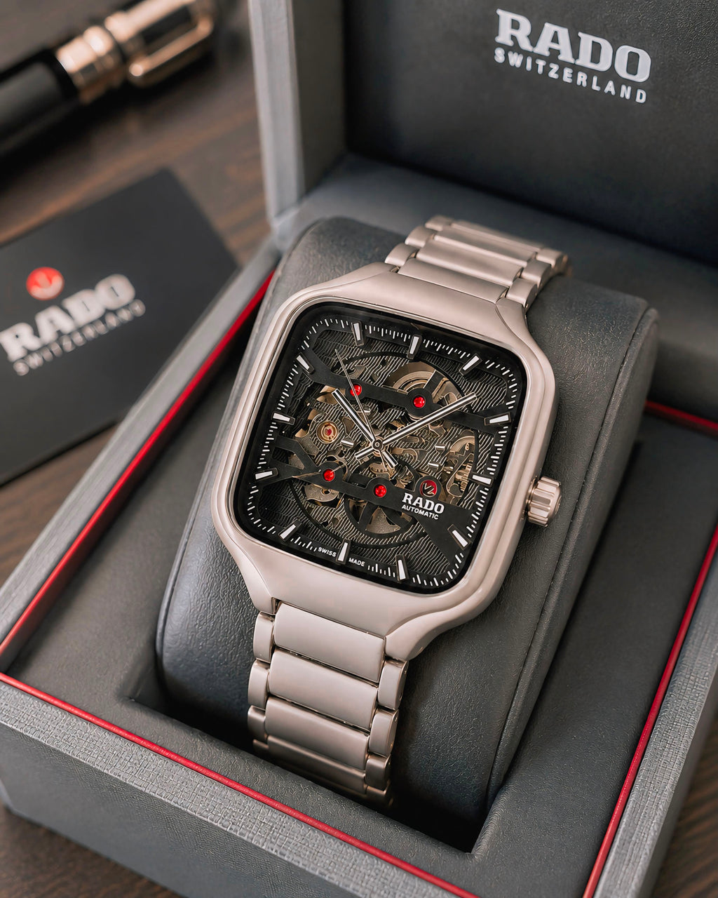 R_ADO TRUE SQUARE OPEN HEART AUTOMATIC ORIGINAL
