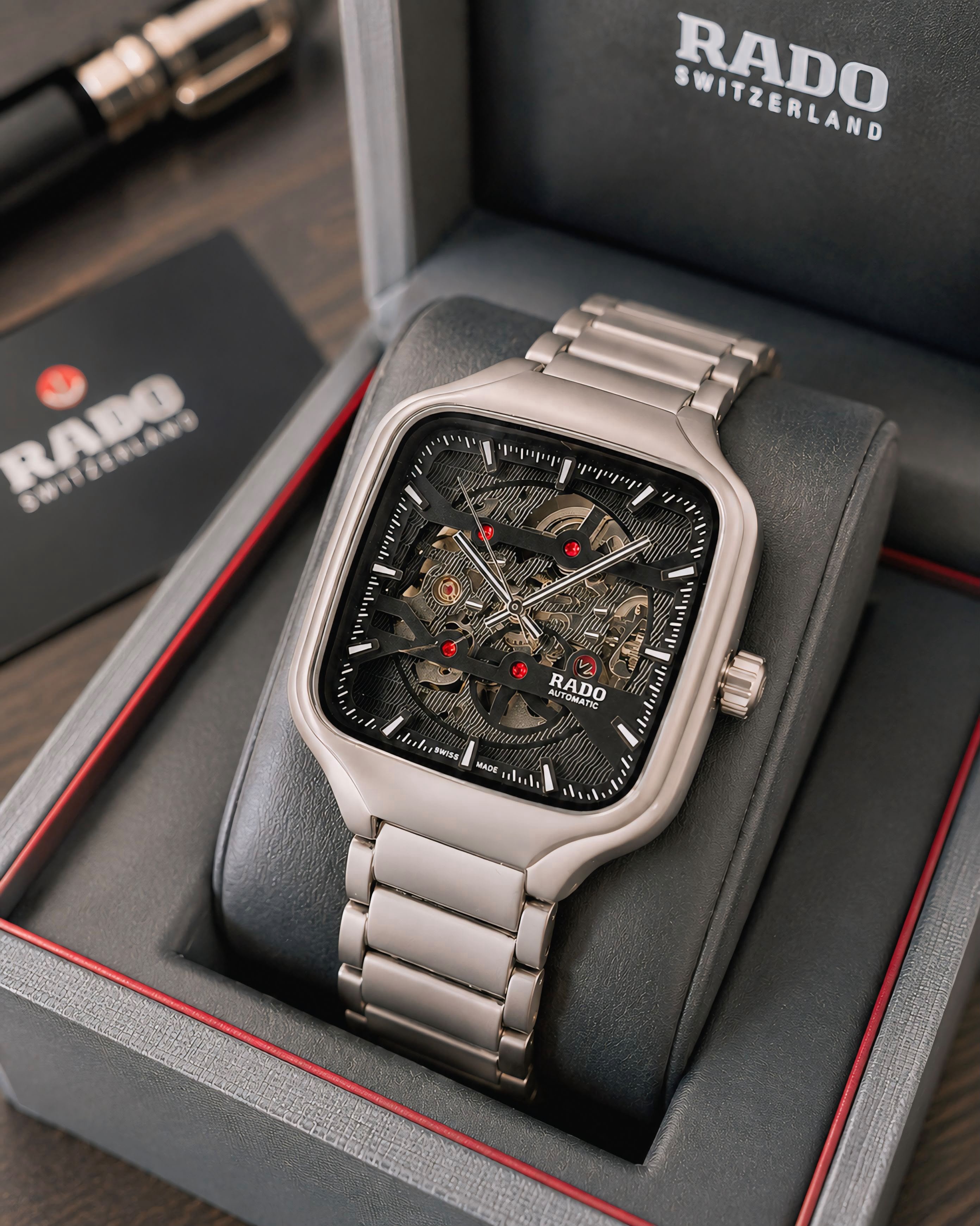 R_ADO TRUE SQUARE OPEN HEART AUTOMATIC ORIGINAL
