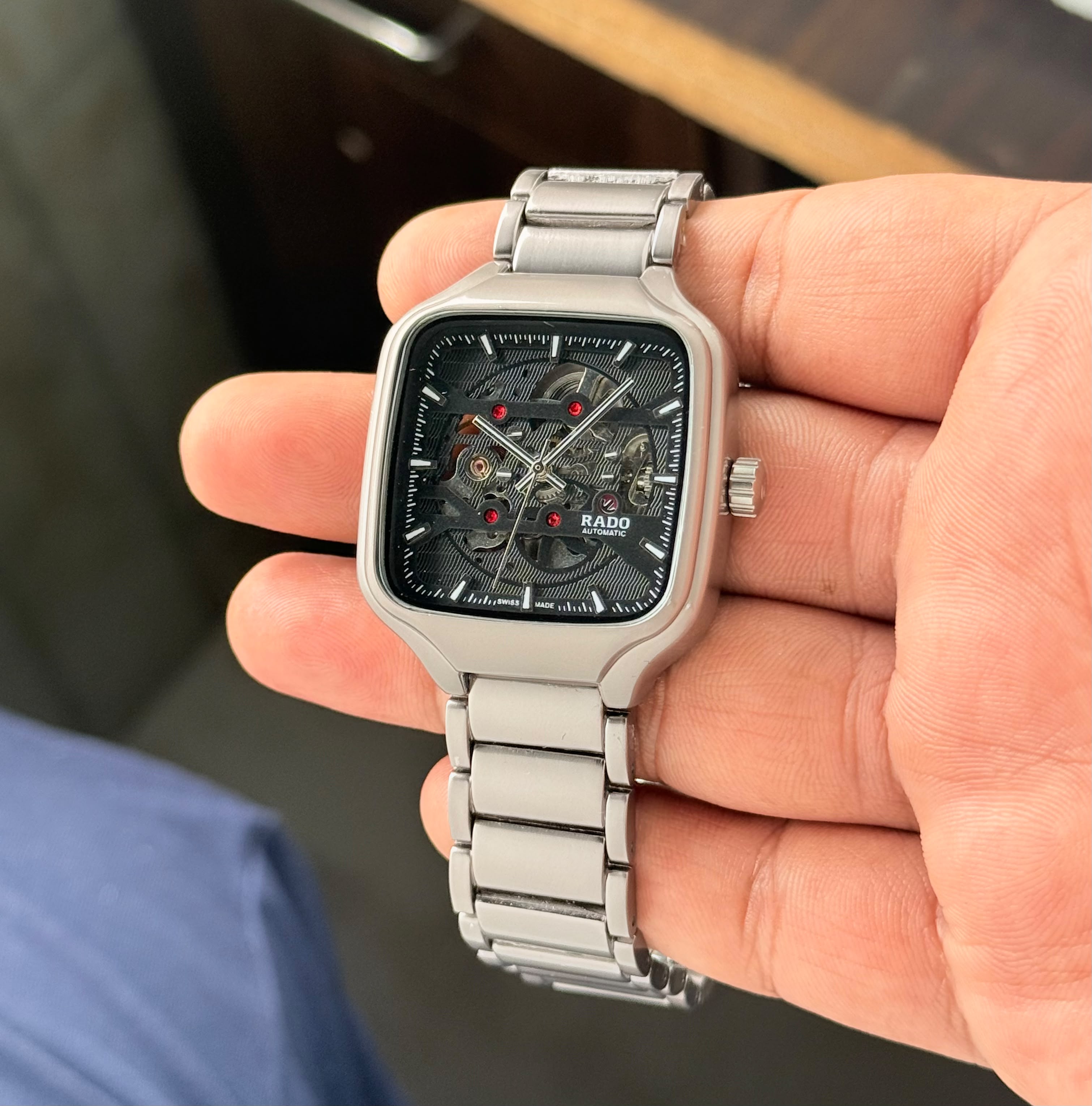R_ADO TRUE SQUARE OPEN HEART AUTOMATIC ORIGINAL