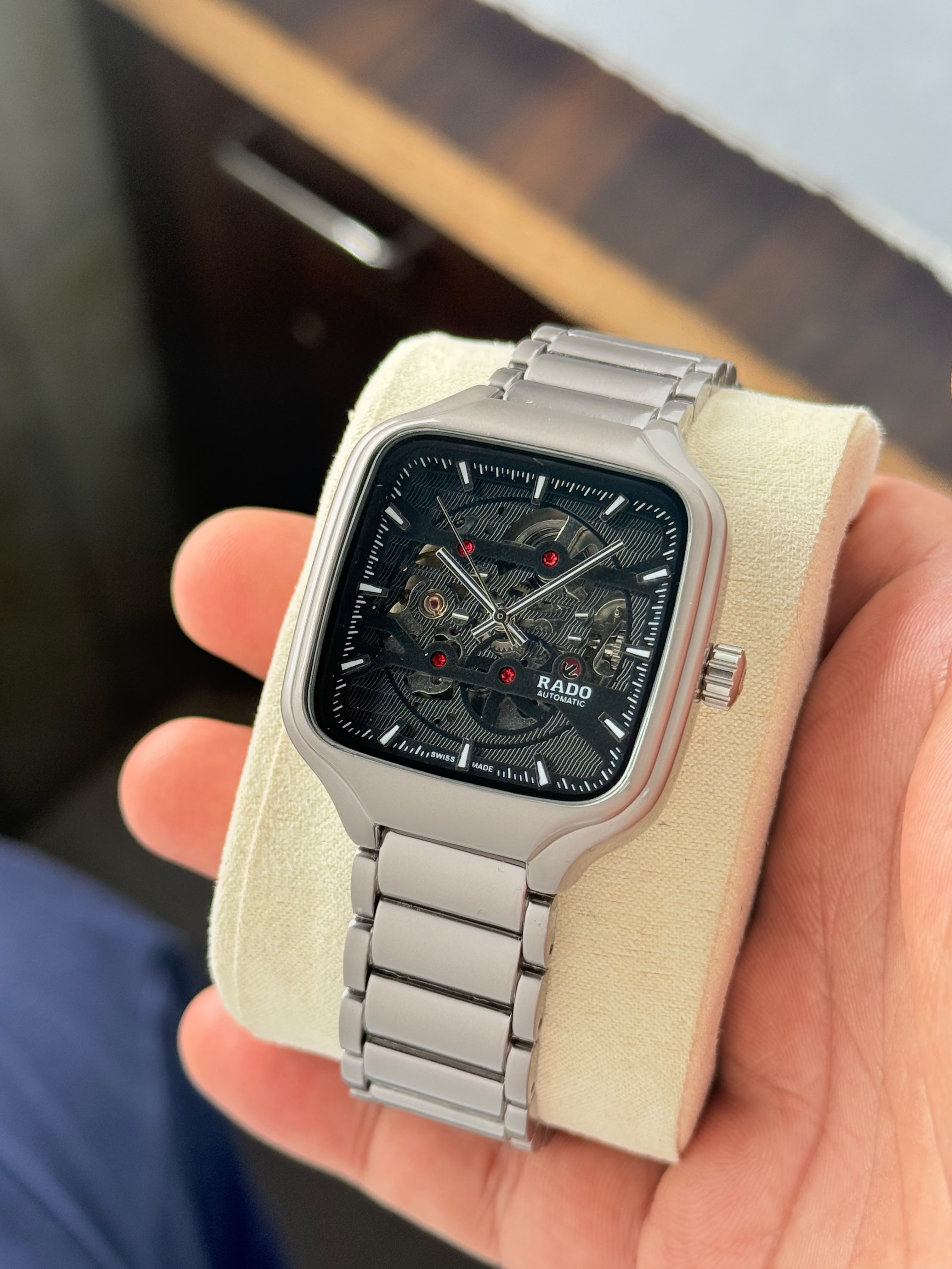 R_ADO TRUE SQUARE OPEN HEART AUTOMATIC ORIGINAL