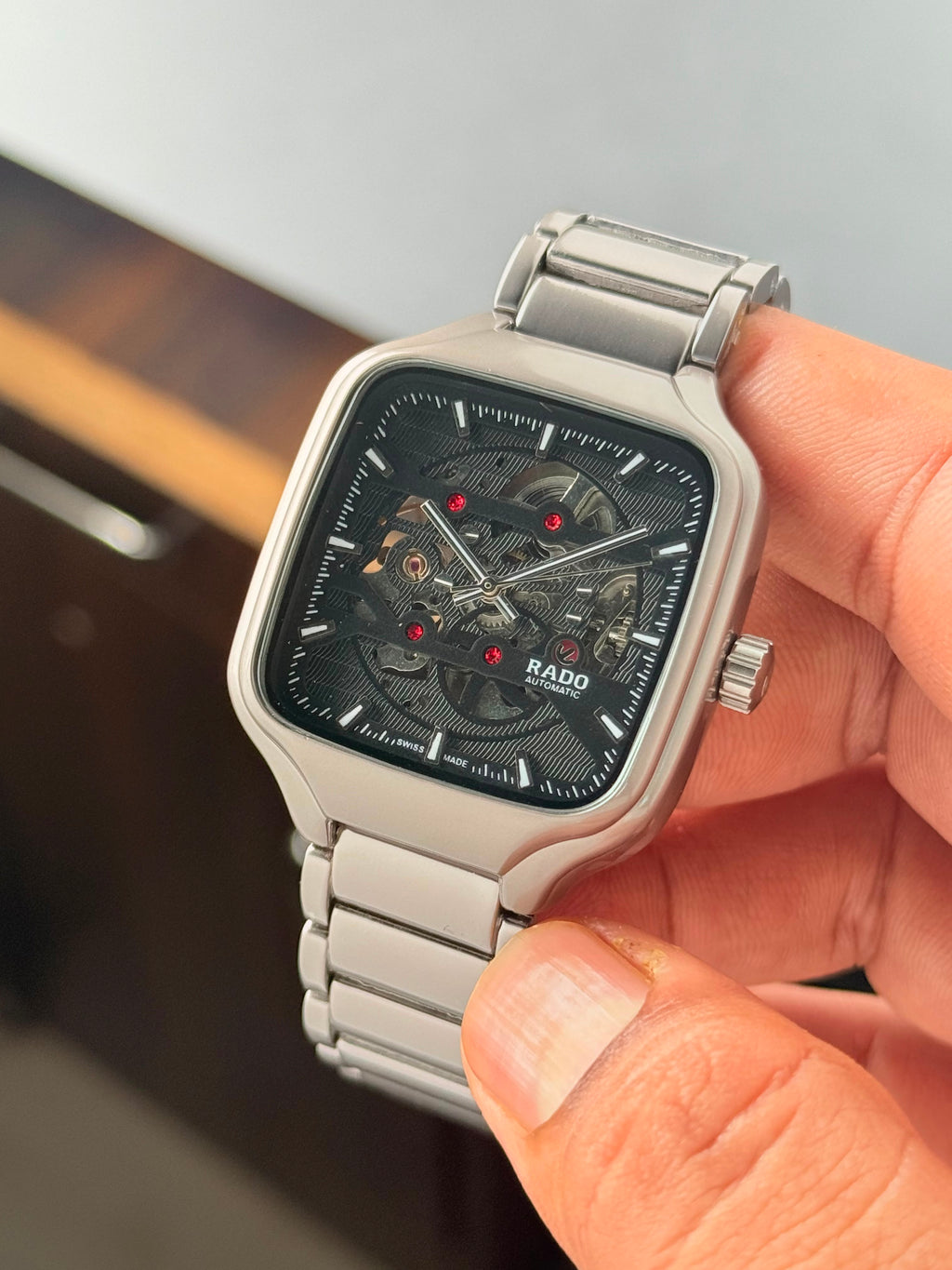 R_ADO TRUE SQUARE OPEN HEART AUTOMATIC ORIGINAL