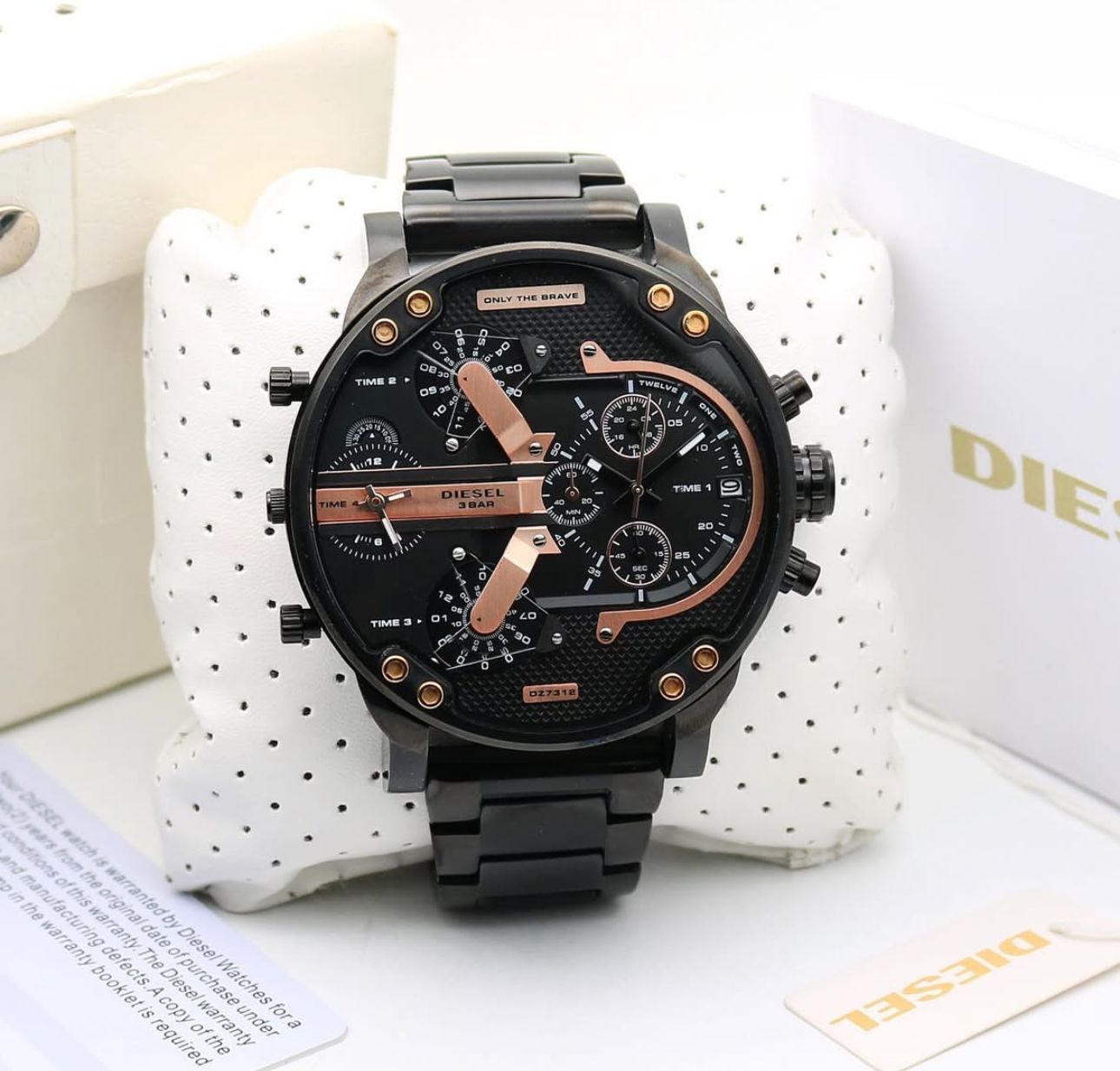 diesel watch | aximum attitude and edge to the perennially classic Mr. Daddy 2.0 collection with Japan Movemen maurya watch