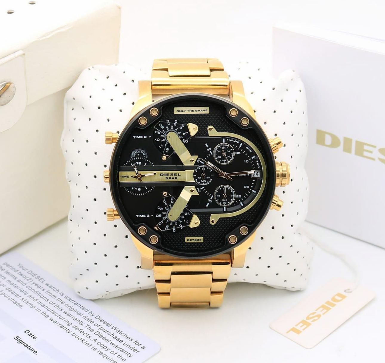 diesel watch | aximum attitude and edge to the perennially classic Mr. Daddy 2.0 collection with Japan Movemen maurya watch