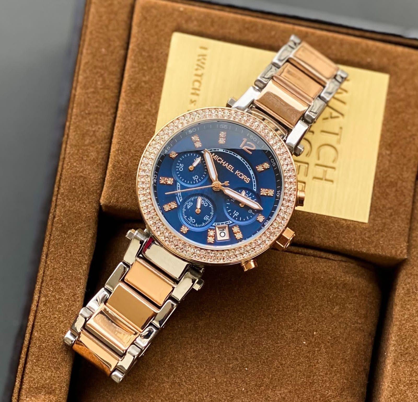 ✨ ELEGANCE MEETS LUXURY – MICHAEL KORS PREMIUM WOMEN’S TIMEPIECE ✨ maurya watch
