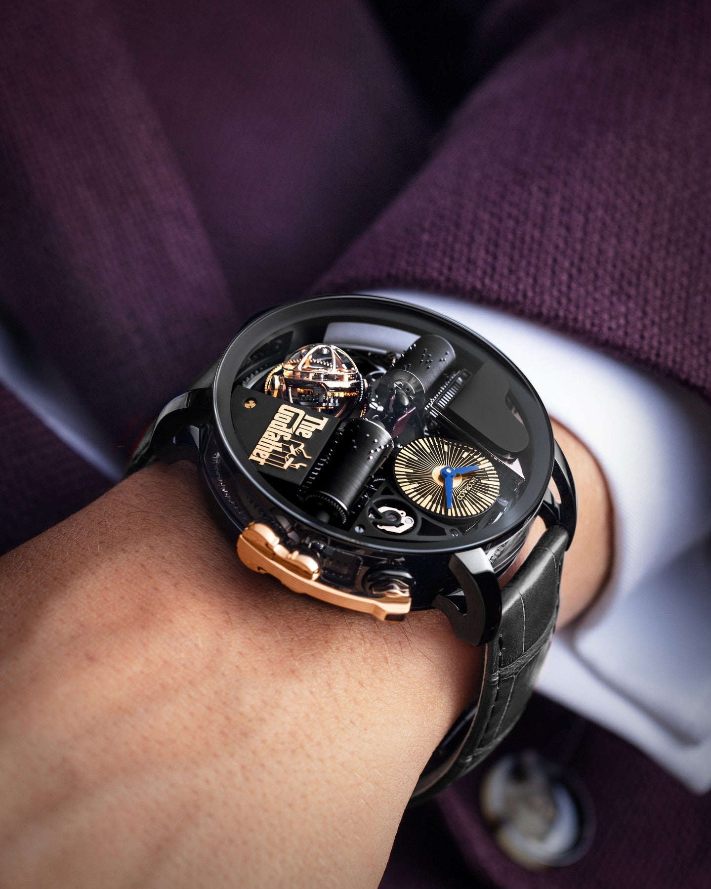 🕴️ Jacob & Co. Godfather Watch | Musical Automatic Masterpiece ⌚🎶