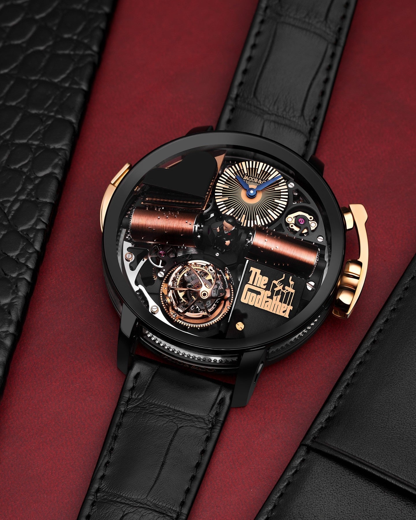🕴️ Jacob & Co. Godfather Watch | Musical Automatic Masterpiece ⌚🎶
